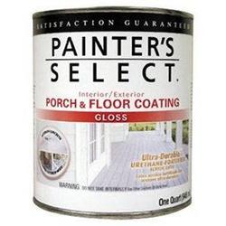 PAINTERS SELECT UGF5-QT Porch/Floor Coating Gloss Gray 1 qt
