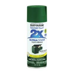 RUST-OLEUM PAINTERS Touch 249853 Semi-Gloss Spray Paint Semi-Gloss Hunter