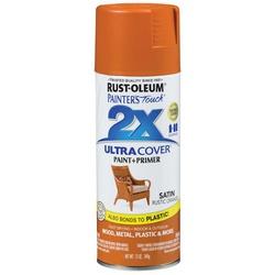 RUST-OLEUM PAINTERS Touch 2X ULTRA COVER 314753 Spray Paint Satin Rustic