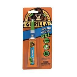 Gorilla 6802502 Super Glue Precise Gel Clear 15 g Tube