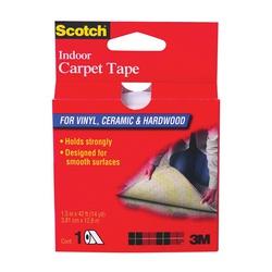 Scotch CT2010 Carpet Tape 60 ft L 1-7/8 in W Vinyl Backing