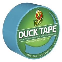 Duck 1265020 Duct Tape 20 yd L 1.88 in W Vinyl Backing Aqua
