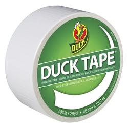 Duck 1265015 Duct Tape 20 yd L 1.88 in W Vinyl Backing White