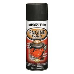RUST-OLEUM AUTOMOTIVE 248936 Engine Enamel Spray Paint Black 12 oz