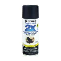 RUST-OLEUM PAINTERS Touch 249844 Satin Spray Paint Satin Canyon Black 12
