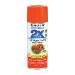 RUST-OLEUM PAINTERS Touch 249095 Gloss Spray Paint Gloss Real Orange 12