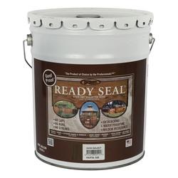 Ready Seal 525 Stain and Sealer, Dark Walnut, 5 gal, Pail