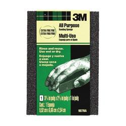 3M SandBlaster 907NA Sanding Sponge 3-3/4 in L 2-5/8 in W Extra Fine/Fine