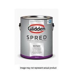 Glidden SPRED GLSIN30DB/04 Paint and Primer, Semi-Gloss, Ultra Deep Base, 1