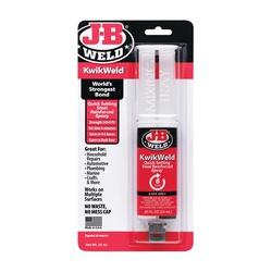 J-B WELD 50176 Epoxy Adhesive Solid Ethereal Dark Gray 25 mL Syringe