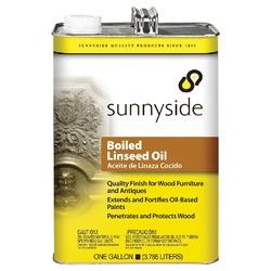 SUNNYSIDE 872G1 Boiled Linseed Oil Clear Amber Liquid 1 gal Can
