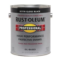 RUST-OLEUM PROFESSIONAL K7779402 Protective Enamel Gloss Black 1 gal Can