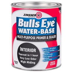 ZINSSER Bulls Eye 02244 Primer and Sealer White 1 qt