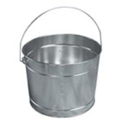 LEAKTITE #5 Pail 5 qt Capacity Metal Silver Tin