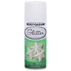 RUST-OLEUM 299426 Glitter Spray Paint Gloss Pearl White 10.25 oz Aerosol