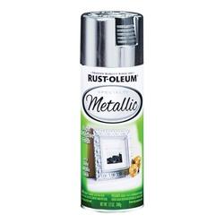 RUST-OLEUM 1915830 Metallic Spray Paint Metallic Silver 11 oz Aerosol