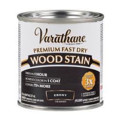 VARATHANE 269400 Wood Stain Ebony Liquid 0.5 pt Can