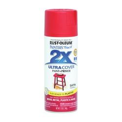 RUST-OLEUM PAINTERS Touch 249068 Satin Spray Paint Satin Paprika 12 oz