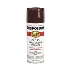 RUST-OLEUM STOPS RUST 267112 Protective Enamel Spray Paint Gloss Kona