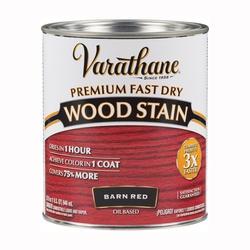VARATHANE 307414 Wood Stain Barn Red Liquid 1 qt Can