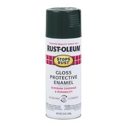 RUST-OLEUM STOPS RUST 7733830 Protective Enamel Spray Paint Gloss Dark