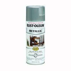 RUST-OLEUM STOPS RUST 7271830 Metallic Spray Paint Metallic Silver 11 oz