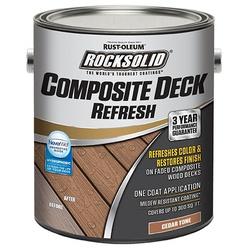 RUST-OLEUM RockSolid 350058 Deck Refresh Toner Flat/Matte Cedar Liquid 1