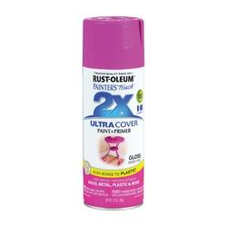 RUST-OLEUM PAINTERS Touch 249123 Gloss Spray Paint Gloss Berry Pink 12