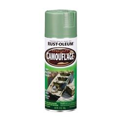 RUST-OLEUM 1920830 Camouflage Spray Paint Ultra Flat Army Green 12 oz