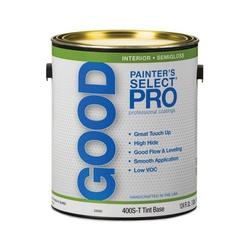 PAINTERS SELECT 400S-T-GL Wall Paint Semi-Gloss Tint Base 1 gal