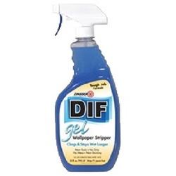 ZINSSER DIF 02466 Wallpaper Stripper Gel Translucent Blue 32 oz Bottle