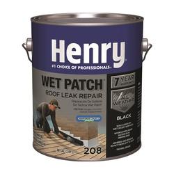 Henry Wet Patch 208R Series HE208042 Roof Cement Liquid Solvent Black 1