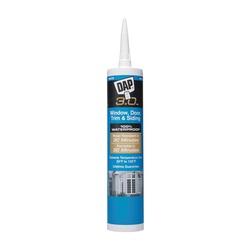 DAP 3.0 18360 Sealant White 65 to 190 deg F 9 oz Tube