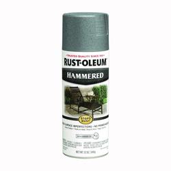 RUST-OLEUM STOPS RUST 7214830 Spray Paint Hammered Gray 12 oz Aerosol