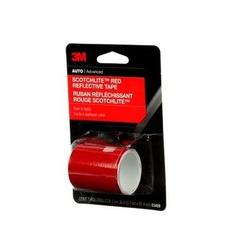 Scotchlite 03459 Reflective Safety Tape 36 in L 2 in W Red