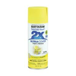 RUST-OLEUM PAINTERS Touch 263148 Satin Spray Paint Satin Lemon Grass 12