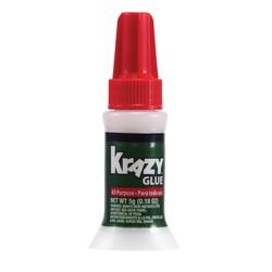 Krazy Glue KG92548R Brush-On Glue Liquid Irritating Clear 5 g Tube