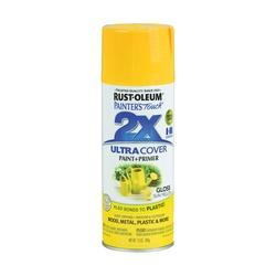 RUST-OLEUM PAINTERS Touch 249092 Gloss Spray Paint Gloss Sun Yellow 12