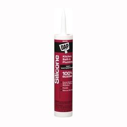 DAP 08640 Sealant White 24 hr Curing-40 to 400 deg F 10.1 oz Tube