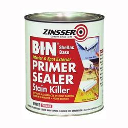 ZINSSER B-I-N 00904 Shellac-Base Primer White 1 qt