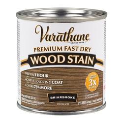 VARATHANE 307415 Wood Stain Briar Smoke Liquid 0.5 pt Can