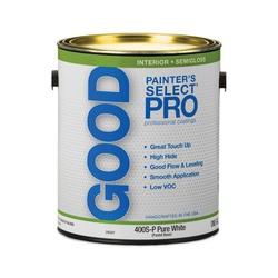 PAINTERS SELECT 400S-P-GL Wall Paint Semi-Gloss White 1 gal