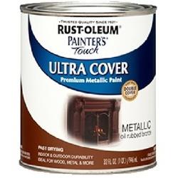 RUST-OLEUM PAINTERS Touch 254101 Metallic Paint Metallic Oil-Rubbed