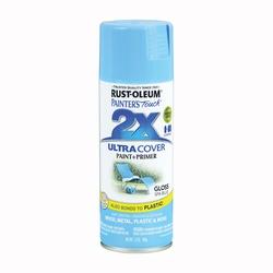 RUST-OLEUM PAINTERS Touch 249093 Gloss Spray Paint Gloss Spa Blue 12 oz