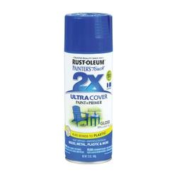 RUST-OLEUM PAINTERS Touch 249120 Gloss Spray Paint Gloss Brilliant Blue