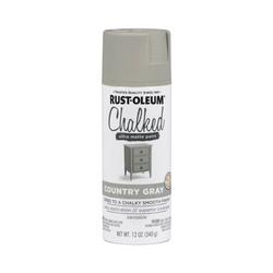 RUST-OLEUM 302593 Ultra Matte Spray Paint Ultra Matte Country Gray 12 oz