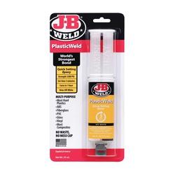 J-B WELD 50132 Epoxy Adhesive Liquid Ammonia Off-White 25 mL Syringe