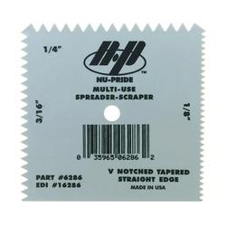 Marshalltown 6286 Spreader 4 in W Blade Notched Blade Plastic Blade