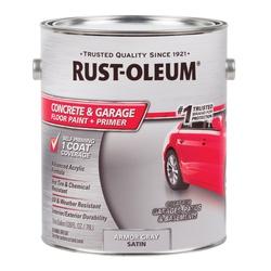 RUST-OLEUM 225359 Floor Paint Satin Armor Gray 1 gal Can