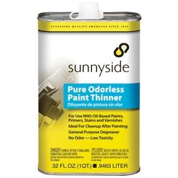 SUNNYSIDE 70532 Paint Thinner Liquid Clear 1 qt